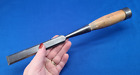 Beautiful Clean SHARP Vintage Witherby Warranted 7/8" Bevel Edge Socket Chisel
