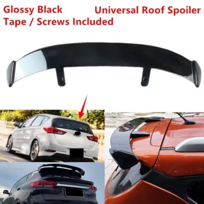 Fit For Toyota Corolla 2017-2018 Rear Roof Spoiler Modified Wing ABS Gloss Black - Imagem 1 de 4