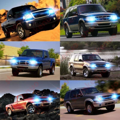 For Ford Explorer 1996-2001 Ranger 1997-2005 - 8000K COB LED Headlight Bulbs Kit - Image 1 of 4
