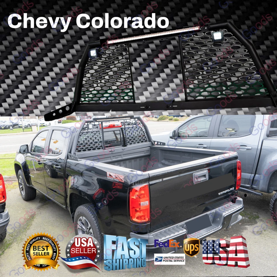 Barra antivuelco para Chevy Colorado Barra de luz LED y luz puntual Estante para el dolor de cabeza Foto 1 de 4