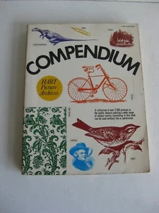 Vintage 1976 HART BILDERARCHIV VOL. 1 A KOMPENDIUM WERBUNG KUNST CLIP KUNSTBUCH - Bild 1 von 12