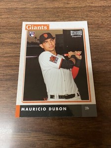 Mauricio Dubon 2020 Topps Archives Snapshots Online Exclusive Base RC #AS-MD