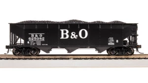 Broadway Limited 7371 HO Scale B&O AAR 70-Ton Triple Hopper (Pack of 4) - Picture 1 of 5