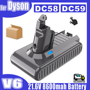 For Dyson V6 Battery DC58 DC59 DC62 SV03 SV05 SV06 Vacuum Cleaner LI-ION Battery