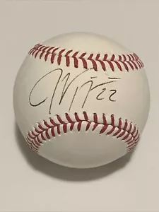Jason Kipnis Atlanta Braves Autographed Hand Signed Baseball - Picture 1 of 3