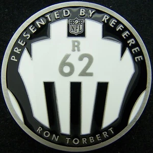 Ron Torbert Referee R62 NFL Super Bowl Challenge Coin - Picture 1 of 2