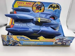 Batman Transform & Attack Batmobile Vehicle 2013 Mattel New in Box DC Comics - Picture 1 of 9