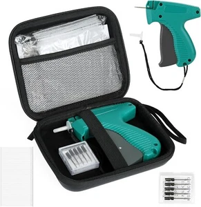 Tagging Gun for Clothing with Case, Standard Retail Price Tag Attacher Gun Kit . - Picture 1 of 8