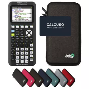 CALCUSO Sparpaket Dunkelgrau mit Grafikrechner TI-84 Plus CE-T Python Edition - Bild 1 von 6
