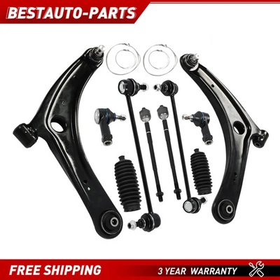 Front Lower Control Arms Sway Bar Links Kit for Mitsubishi Lancer Outlander NEW - Image 1 of 4