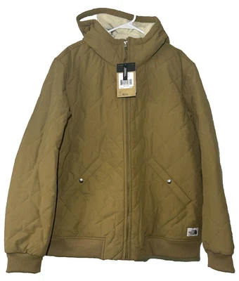 THE NORTH FACE Hombres XL Cuchillo Aislado Cremallera Completa Sudadera con Capucha Utilidad Chaqueta Marrón Foto 1 de 4