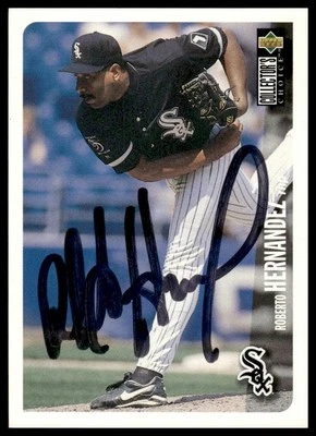 1996 Collector's Choice #96 Roberto Hernandez -Hand Signed Autograph - Image 1 of 2