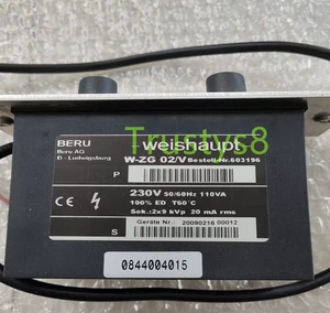 1PCS New BERU W-ZG02/V Ignition transformer Weishaupt For burner Fast Ship - Picture 1 of 1