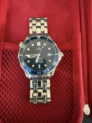  Omega Seamaster Pro Chronometer James Bond  Watch 41MM  Blue Dial 2531.80 - Image 1 of 4