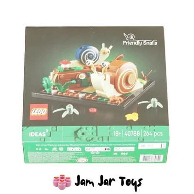 LEGO Ideas 40788-1 - Friendly Snails NEW Sealed GWP Limited Edition Set GWP25