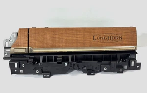 ✅ 2019-26 RAM 1500 5th OEM LONGHORN UPPER GLOVE BOX WOOD TRIM GOLD ACCENT Mopar - Picture 1 of 20