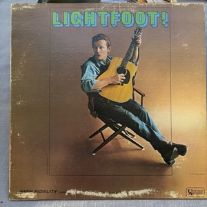 Gordon Lightfoot LIGHTFOOT! Vinyl LP Rare Orig 1966 Cdn Pressing mono ual 3487 - Picture 1 of 4