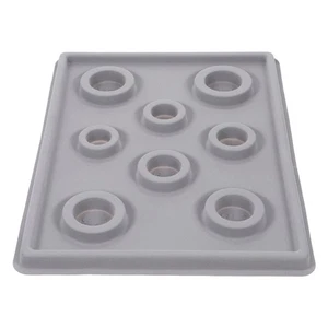  Bandeja de pulsera para hacer suministros de collar tablero medidor de cuentas de cuentas - Imagen 1 de 20