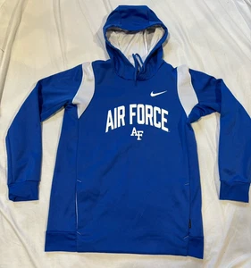 Sudadera con capucha para mujer US Air Force Academy Football Nike USAFA mediana NCAA ajuste térmico - Imagen 1 de 10