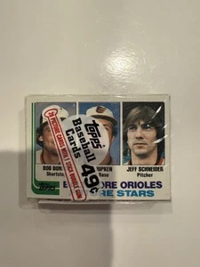 1982 TOPPS BASEBALL - CELLO PACK CAL RIPKEN JR ROOKIE RC CARD ON TOP!! - Picture 1 of 2