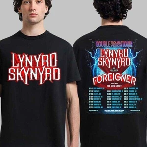 Lynyrd Skynyrd Double Trouble Vision Tour 2026 T-Shirt - Picture 1 of 3