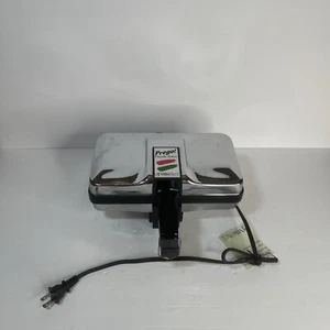 VillaWare Prego Pizzelle Baker Maker (3600-NS) TESTATO E PULITO! - Foto 1 di 12