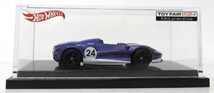 Mattel Hot Wheels Toy Fair 2024 Exclusive Purple McLaren Elva - Picture 1 of 5