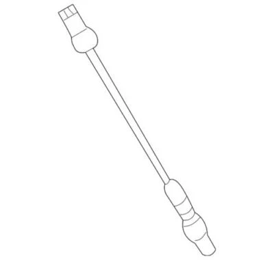 Sensor de oxigênio aquecido genuíno GM 2004-2009 Buick Pontiac Chevrolet base 19209814 - Imagem 1 de 2