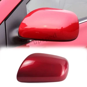 Red Left Driver Side Car Rearview Mirror Cap Cover For Toyota Corolla 2007-2013 - Picture 1 of 8