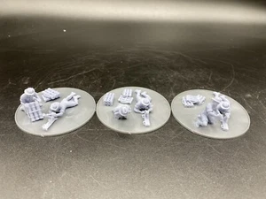 28mm, 3D Printed, WW2, Australians Light Mortars,  (3), Bolt Action. - Picture 1 of 9