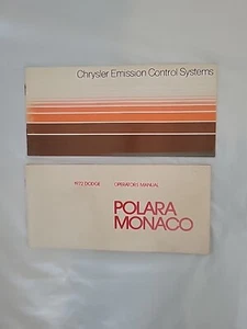 1972 Dodge Polara Monaco Owners Operators Manual Package Genuine Original OEM - Picture 1 of 5