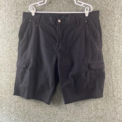 Buffalo David Bitton Mens Cargo Shorts 38 Black Street Skater Casual EUC - Image 1 of 4