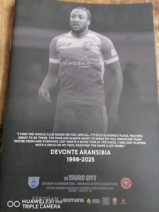 2025 TONBRIDGE ANGELS V TRURO CITY - Picture 1 of 1