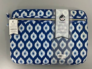 Studio C Paisley 15-16 Zoll Laptop Sleeve Tasche grau pink mintgrün NEU - Bild 1 von 3