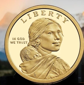 2013-P Gem Native American Sacagawea Dollar BU from OBW FAST FREE SHIPPING - Picture 1 of 6