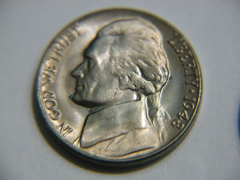 1948-D   Jefferson BU Nickel  nice coin! Cover