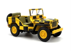 CZ 1:76 Yellow Willys MB RAAF Reconnaissance Vehicle Model Diecast Display Car - Picture 1 of 5