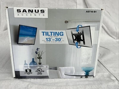 SANUS TILTING 13"-32" TV WALL MOUNT AST16-B1 - Image 1 of 4