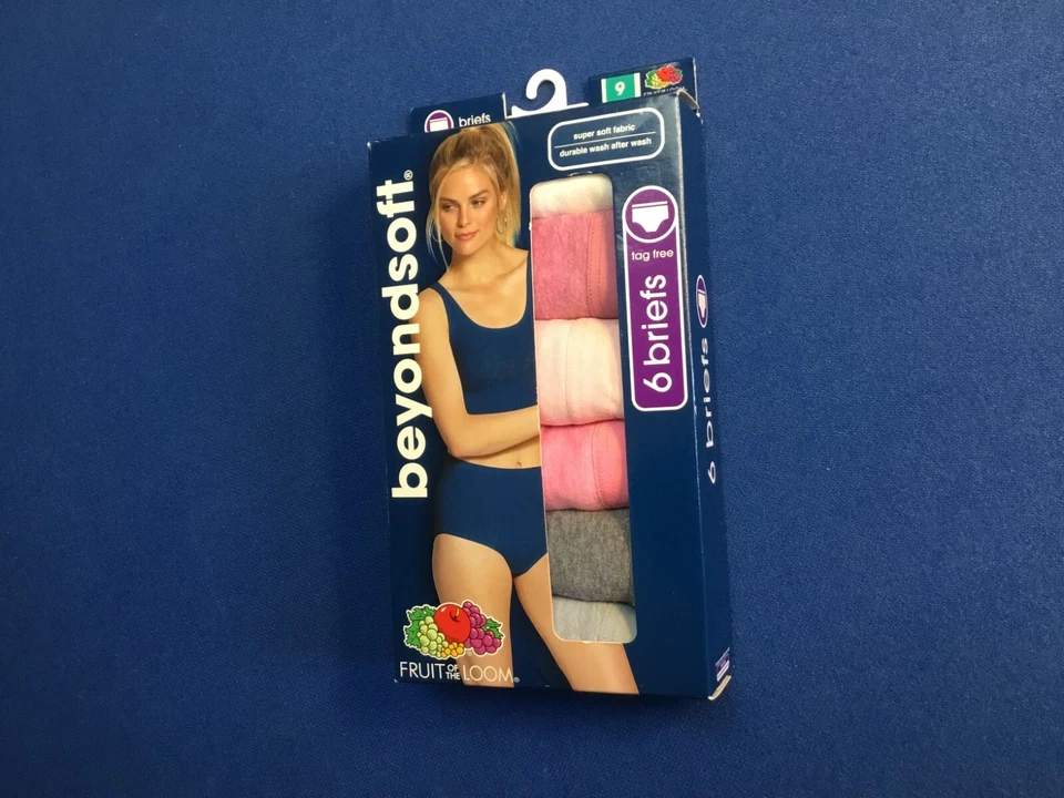 Ropa interior para mujer: Fruit of the Loom Beyond suave o algodón elástico varios 6 paquetes Foto 1 de 4