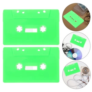 2 Pcs Storage Box Cassette Organizer Holders for Home - Picture 1 of 12