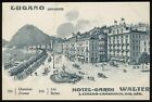 (D7381) AK Schweiz, Lugano - Hotel-Garni Walter