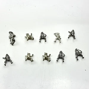 GW Ral Partha Warrior Mixed Lot of 10 Vintage 70s 80s 90s D&D Miniature Figures - Picture 1 of 5