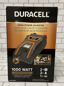 INVERSOR DE ALTA POTENCIA DURACELL 1000 VATIOS #1567291 *TOTALMENTE NUEVO *SELLADO - Imagen 1 de 8