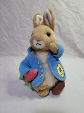 Original Classic Peter Rabbit Plush Stuffed Toy  Vest Carrot One Shoe Rare