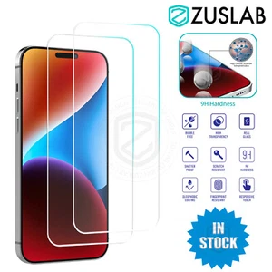 For Apple iPhone 14 Pro Max Plus Zuslab Clear Tempered Glass Screen Protector - Photo 1 sur 13