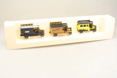 Märklin 1898 Sammlermodelle 500 Jahre Post Oldtimer 3x Lkw Metall 1:87/H0 OVP - Bild 1 von 2