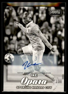 2017 Topps Stadium Club MLS Fußball schwarz & weiß AUTO #17 Ike Opara #78/99 - Bild 1 von 2