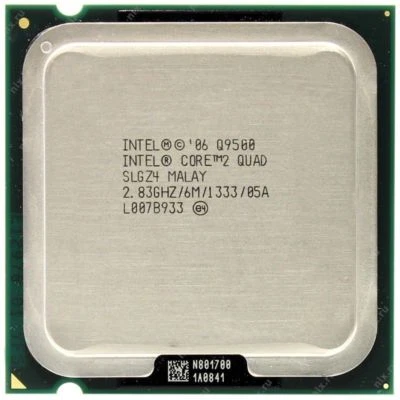 Intel Core 2 Quad Q9500 2,83GHz 6MB 1333MHz SLGZ4 LGA775 Prozessor - Bild 1 von 3