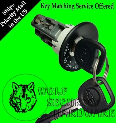 Impala Intrigue Grand Am Otros Llave de Encendido Interruptor Cerradura Cilindro 2 Llaves Foto 1 de 2