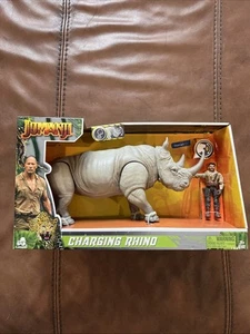 Jumanji Charging Rhino with Sounds and Moving Head & Mercenary New! - Picture 1 of 2